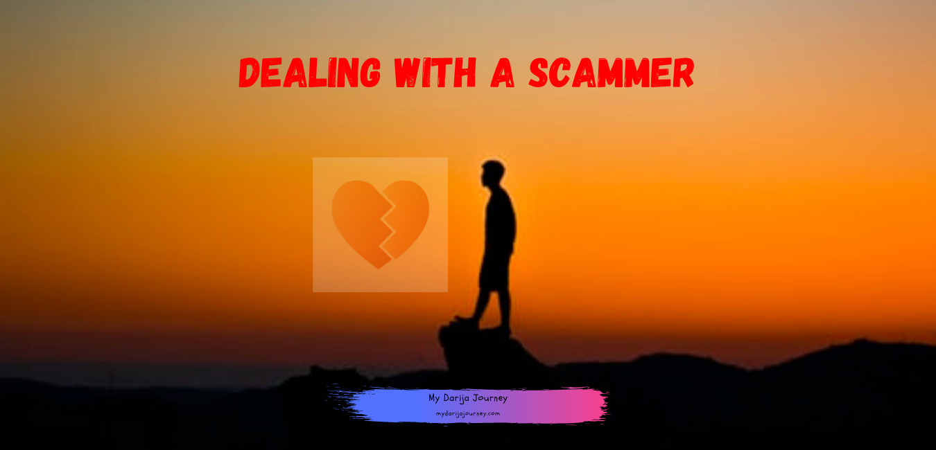 dealing with a scammer